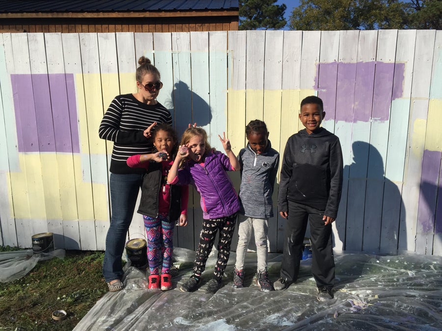 windsor girl scouts mural