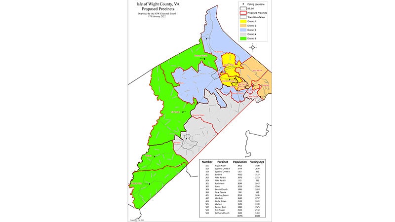 Isle of Wight to renumber voting districts? - Windsor Weekly | Windsor ...